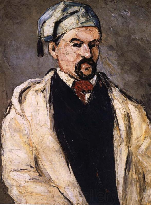 Paul Cezanne Wears cotton cap s Dominic Uncle France oil painting art